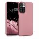 Pouzdro Kwmobile pro Xiaomi Redmi Note 11 Pro Plus 5G, silikonové, růžové, 59142.31