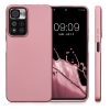 Pouzdro Kwmobile pro Xiaomi Redmi Note 11 Pro Plus 5G, silikonové, růžové, 59142.31