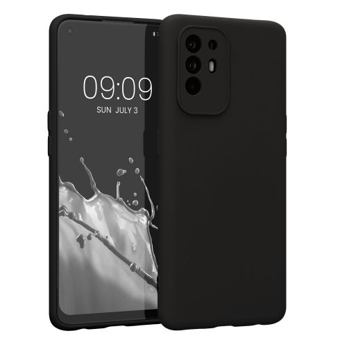 Pouzdro Kwmobile pro OPPO A94 5G, silikonové, černé, 58332.01