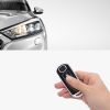 Kryt na klíče od auta pro Mazda 2 Buttons - Keyless Go, Kwmobile, bílá/stříbrná, silikon, 57044.03