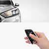 Kryt na klíče od auta pro BMW 3 Buttons - Smart Key, Kwmobile, Black/Silver, Silikon, 56001.05