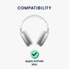 kwmobile pouzdro pro Apple Airpods Max, silikonové, bílé, 59791.02