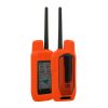 Pouzdro Kwmobile GPS pro Garmin Alpha 200, oranžové, silikonové, 59668.29