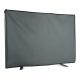 Kryt pro 49-50" TV Kwmobile, šedý, textil, 55239.22