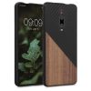 Nárazník kwmobile pro Xiaomi Mi 9T Pro/Redmi K20 Pro, dřevo, hnědý/černý, 51678.02