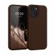 kwmobile pouzdro pro Apple iPhone 13 Mini, Silicon, Brown, 55877.247