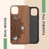 kwmobile pouzdro pro Apple iPhone 11, Wood, Multicolor, 49799.16