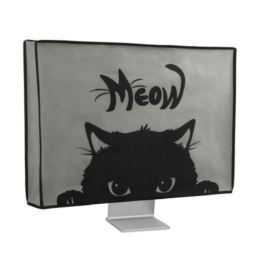 Kryt pro 20-22" Kwmobile monitor, šedo-černý, plast, 43617.13