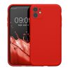 kwmobile pouzdro pro Apple iPhone 11, Silicon, Red, 59349.09