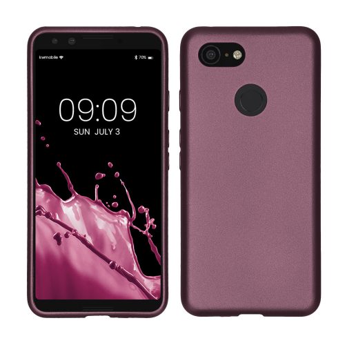 kwmobile pouzdro pro Google Pixel 3, Silicon, Purple, 46244.230