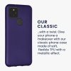 kwmobile pouzdro pro Google Pixel 5, Silicon, Purple, 53565.241