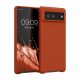 kwmobile pouzdro pro Google Pixel 6, Silicon, Brown, 55480.249