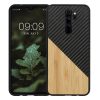 Nárazník kwmobile pro Xiaomi Redmi Note 8 Pro, dřevěný, hnědý/černý, 56622.03