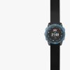 kwmobile rámeček ciferníku pro Garmin Fenix 7, hliník, modrá/šedá, 58350.03