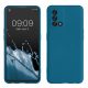 Kwmobile pouzdro pro OPPO A74, modré, silikonové, 58907.224