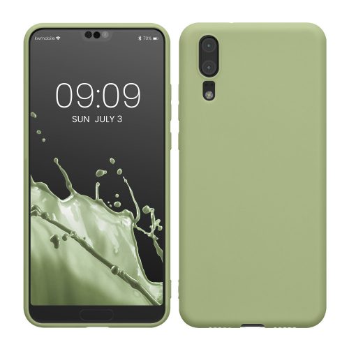 kwmobile pouzdro pro Huawei P20, silikonové, zelené, 44212.172