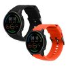 Sada 2 řemínků Kwmobile pro Xiaomi Mi Watch Color Sport/S1 Active, oranžová/černá, silikonová, 58971.04