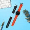 Sada 2 řemínků Kwmobile pro Xiaomi Mi Watch Color Sport/S1 Active, oranžová/černá, silikonová, 58971.04