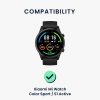 Sada 2 řemínků Kwmobile pro Xiaomi Mi Watch Color Sport/S1 Active, oranžová/černá, silikonová, 58971.04