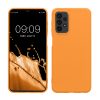 Pouzdro Kwmobile pro Samsung Galaxy A23/Galaxy A23 5G, oranžové, silikonové, 57804.150