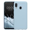 Pouzdro Kwmobile pro Samsung Galaxy A20e, modré, silikonové, 48738.23