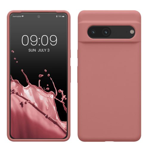 Pouzdro Kwmobile pro Google Pixel 7, růžové, silikonové, 59451.193