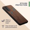 Kryt Kwmobile pro Motorola Moto G52/Moto G82, vícebarevný, dřevo/silikon, 58541.03