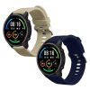 Sada 2 řemínků Kwmobile pro Xiaomi Mi Watch/Mi Watch Color Sport, šedá/modrá, silikon, 58466.06