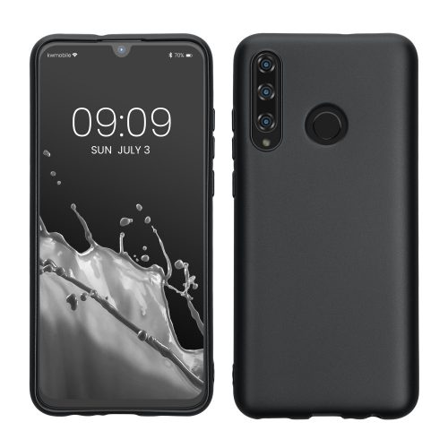 Pouzdro Kwmobile pro Honor 20 Lite, černé, silikonové, 49042.232