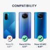 Sada 3 ks ochranných fólií Kwmobile pro Xiaomi Poco X3 NFC/Poco X3 Pro, transparentní, plast, 57236.2