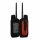 Pouzdro Kwmobile GPS pro Garmin Alpha 200, černo/červené, silikon, 59668,47