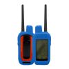 Pouzdro Kwmobile GPS pro Garmin Alpha 200, modré, silikonové, 59668.04