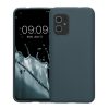 Pouzdro Kwmobile pro Asus Zenfone 8, modré, silikonové, 55257.202