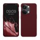 Pouzdro Kwmobile pro OnePlus Nord 3 5G, tmavě červené, silikonové, 61766.190