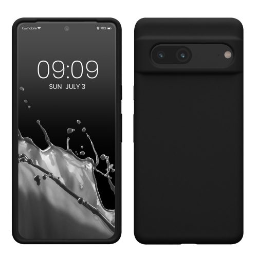 Pouzdro Kwmobile pro Google Pixel 7, tmavě šedé, silikonové, KWM0000171I035C