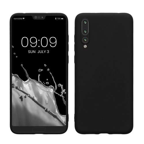 Pouzdro Kwmobile pro Huawei P20 Pro, černé, silikonové, KWM000008PZ012C