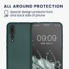 Pouzdro Kwmobile pro Huawei P20 Pro, tmavě zelené, silikonové, KWM0000193G004C