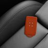 Kryt na klíče od auta Kwmobile pro Renault 4 Buttons - Smart Key, Oranžový, Silikon, KWM000009SO043C