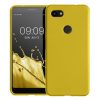 Pouzdro Kwmobile pro Google Pixel 3a XL, žluté, silikonové, KWM0000118J005C