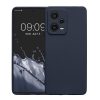 Kryt Kwmobile pro Xiaomi Redmi Note 12 Pro 5G, tmavě modrý, silikon, KWM000018BO008C