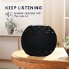 Pouzdro Kwmobile pro Apple HomePod Mini, černé, silikonové, KWM000024SP001C