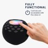 Pouzdro Kwmobile pro Apple HomePod Mini, černé, silikonové, KWM000024SP001C