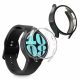 Sada 2 ks pouzder Kwmobile pro Samsung Galaxy Watch 6, černá/průhledná, silikonová, KWM000024TH002C