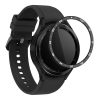 Rám ciferníku Kwmobile pro Samsung Galaxy Watch 6 Classic, černá/stříbrná, hliník, KWM000024TK001C