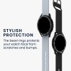 Rám ciferníku Kwmobile pro Samsung Galaxy Watch 6 Classic, černá/stříbrná, hliník, KWM000024TK001C