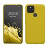 Pouzdro Kwmobile pro Google Pixel 5, žluté, silikonové, KWM0000116C021C