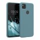 Pouzdro Kwmobile pro Google Pixel 4a, tmavě zelené, silikonové, KWM000011JE040C