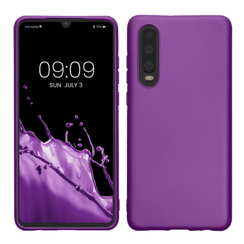 Kryt Kwmobile pro Huawei P30, fialový, silikon, KWM000009MG011C