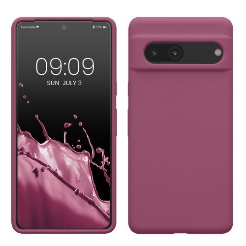 Pouzdro Kwmobile pro Google Pixel 7, fialové, silikonové, KWM0000171I037C