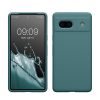 Pouzdro Kwmobile pro Google Pixel 7a, tmavě zelené, silikonové, KWM000019YE017C